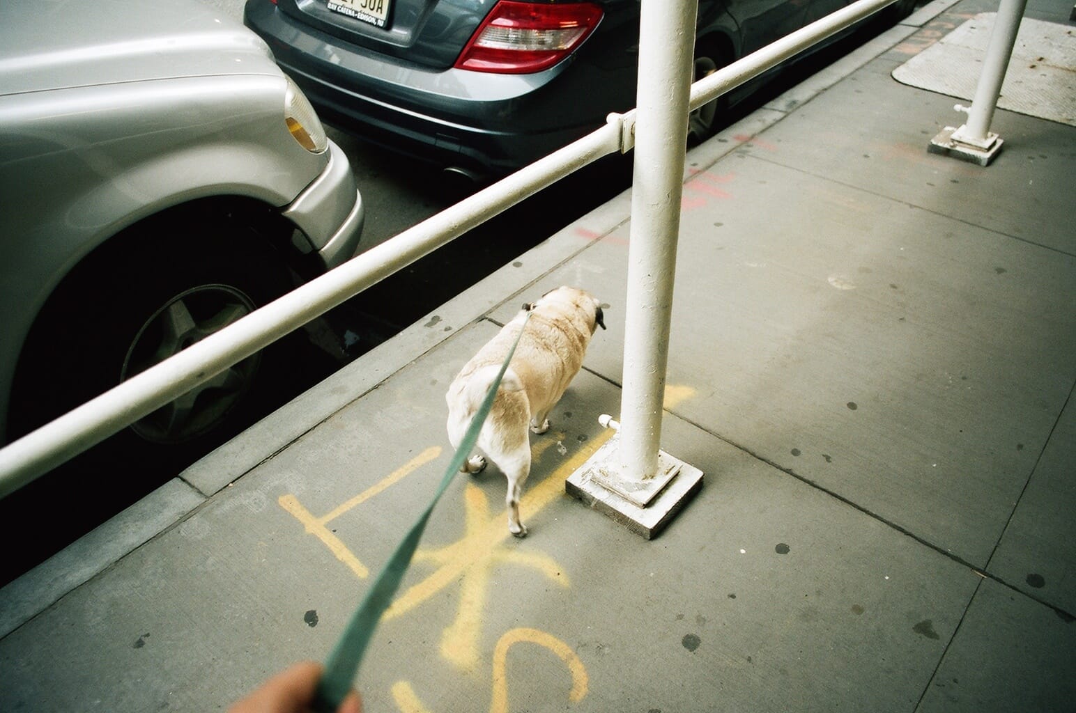 Candid New York City street moment from Part Two of a film roll series.