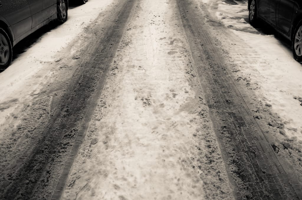 Well, it took until January 21st for us to see snow in NYC this year, so naturally I took a [boring] picture of the momentous occasion.