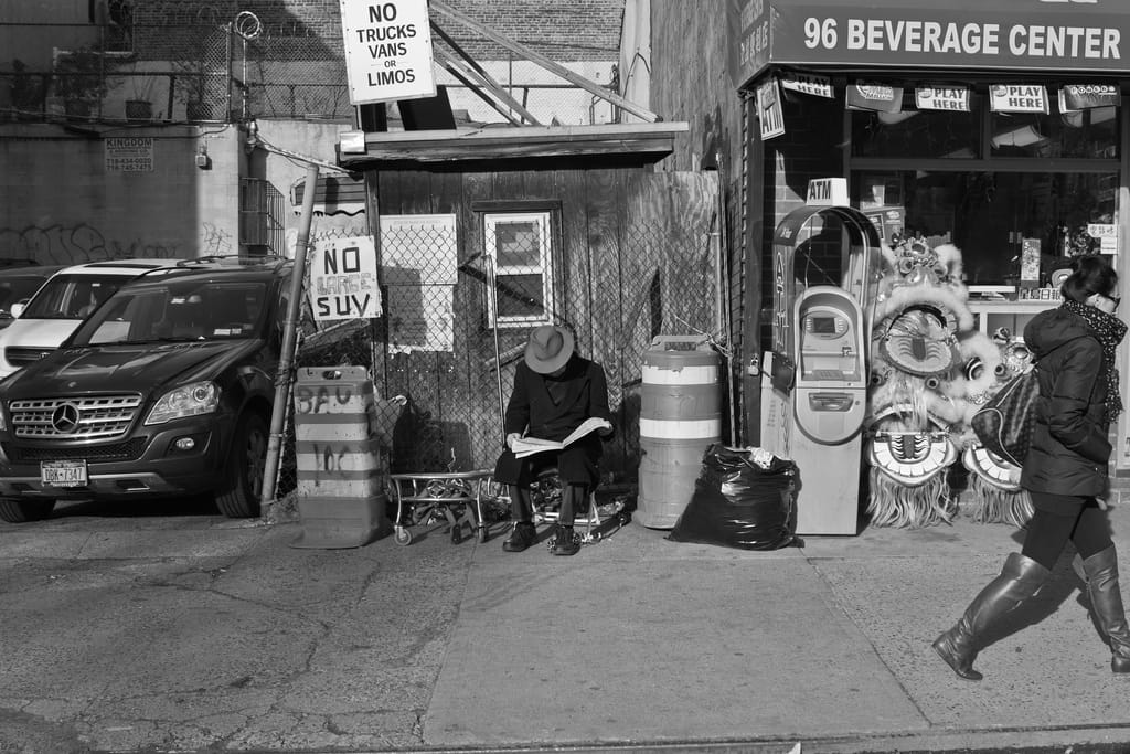 Photo of the Day - The Reading Hat Man