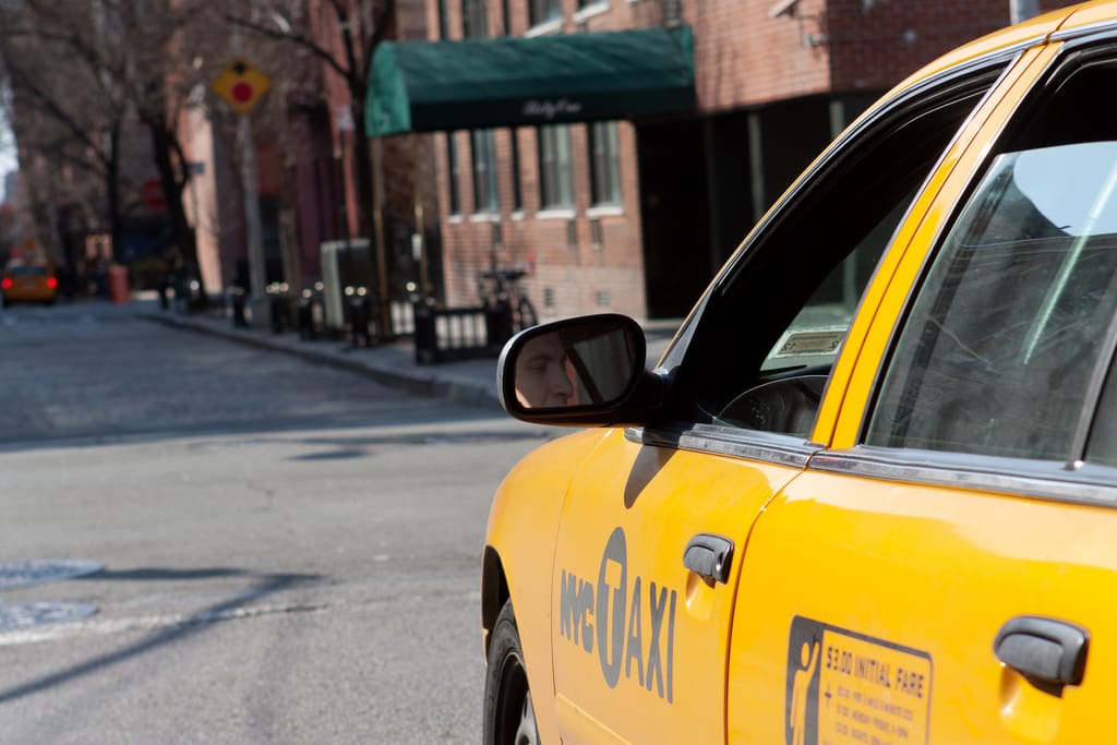 Photo of the Day - Cabbie Reflection