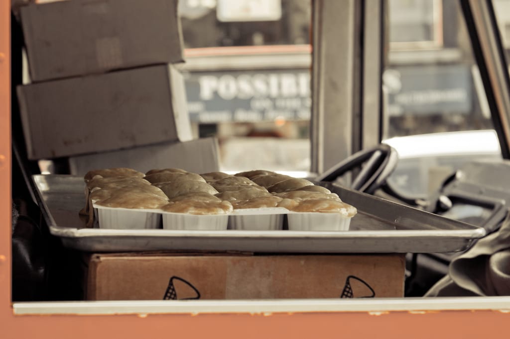 Dough from the incredible Wafels and Dinges truck.