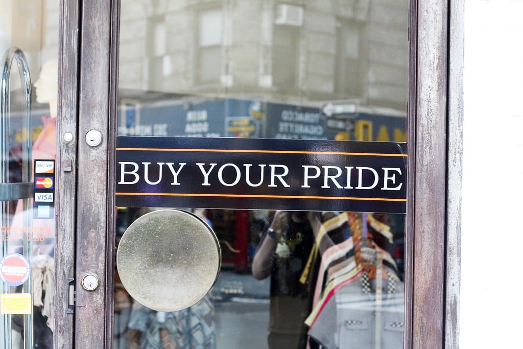 Photo of the Day - Buy Your Pride