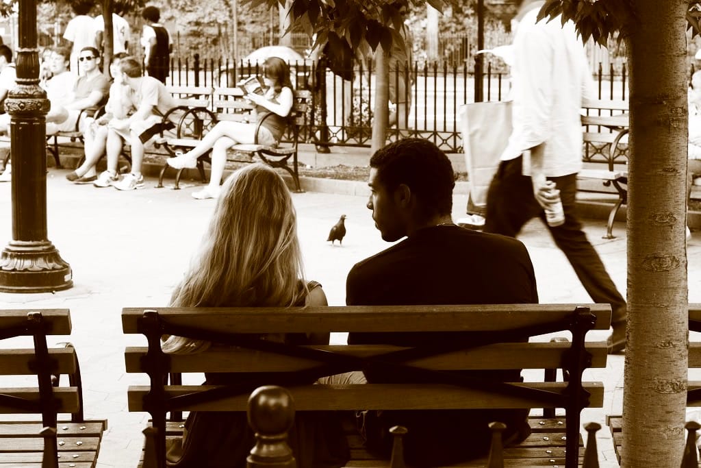 Photo of the Day - Couple on a Bench