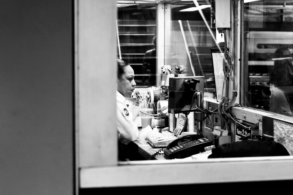 Photo of the Day - Subway Attendant