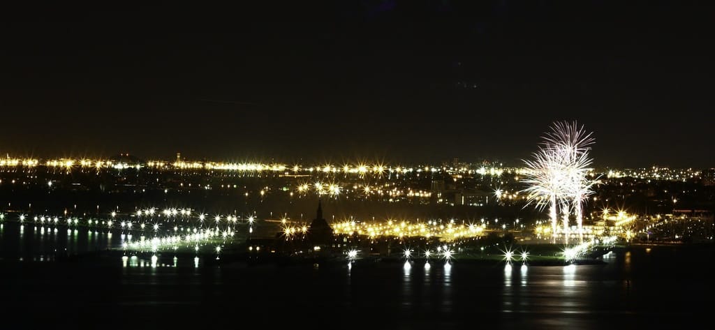 Photo of the Day - Fireworks Over New Jersey