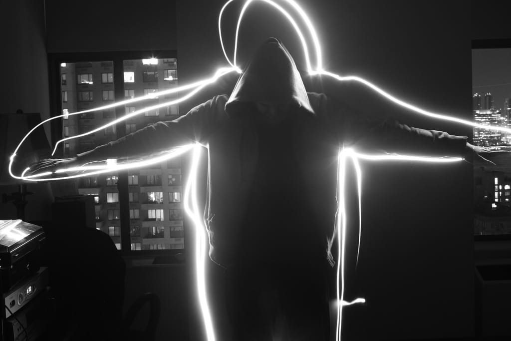 Photo of the Day - Light Painting - Figure