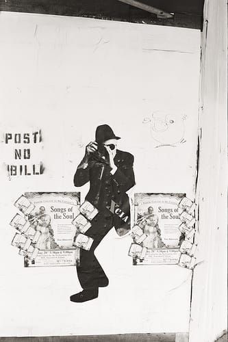 Photo of the Day - Post No Bills / Self Portrait