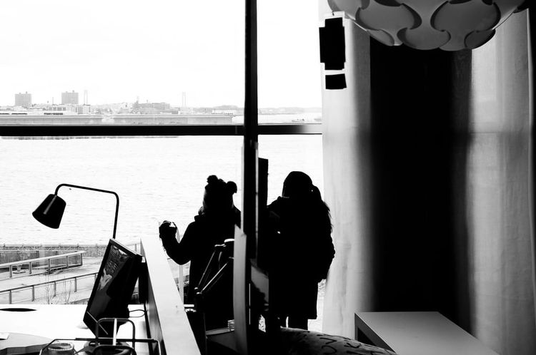 Shopping is boring, let’s look outside instead.