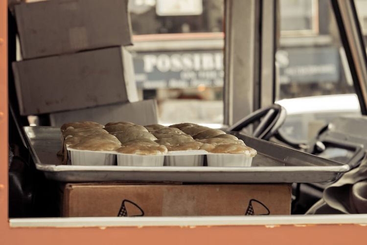 Dough from the incredible Wafels and Dinges truck.