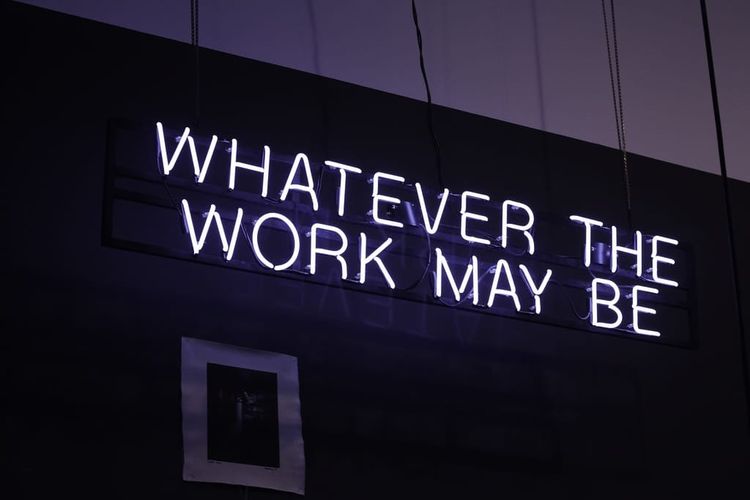 Photo of the Day - Whatever The Work May Be