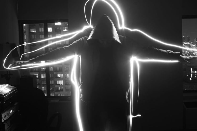 Photo of the Day - Light Painting - Figure