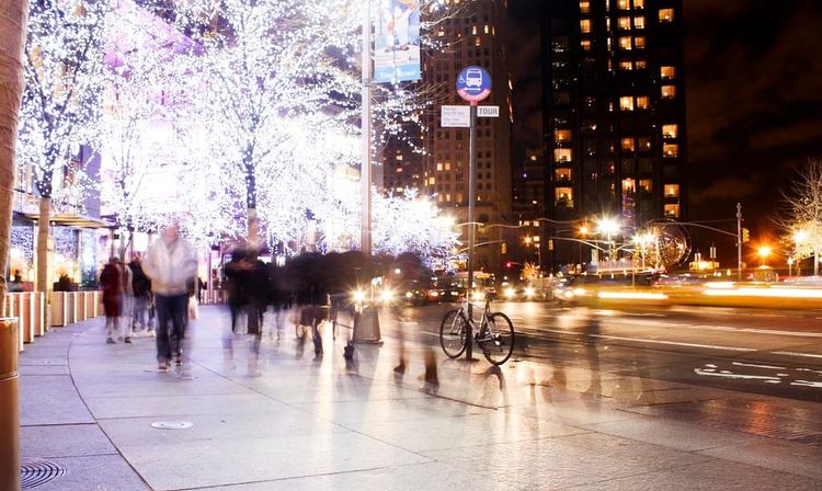 Photo of the Day - Columbus Circle Ghosts