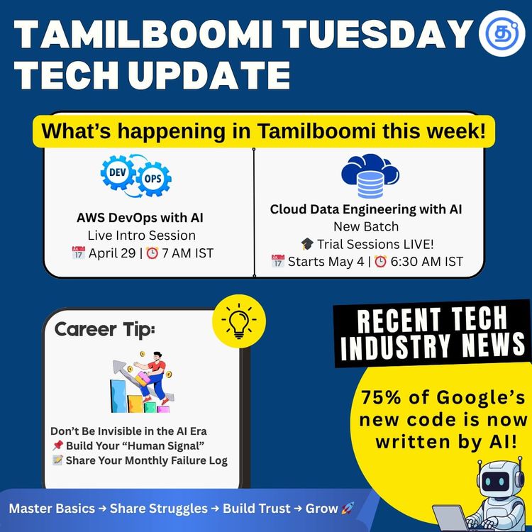 🌟 Tamilboomi Tuesday – Tech Update for Learners