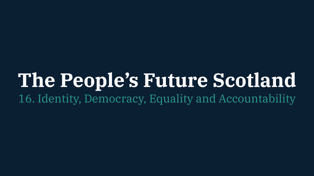 16. Identity, Democracy, Equality and Accountability