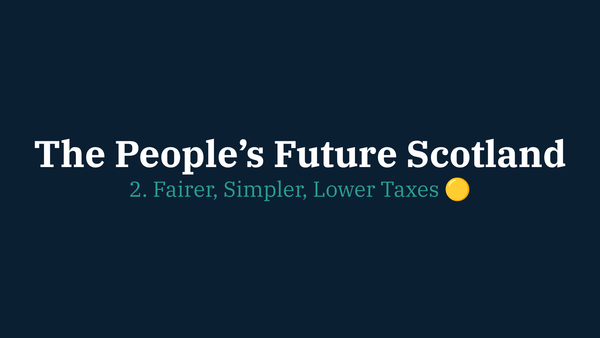 2. Fairer, Simpler, Lower Taxes 🟡