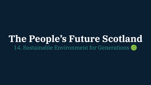14. Sustainable Environment for Generations 🟢