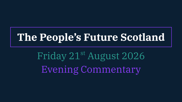 Evening Commentary — Friday, 21 August 2026