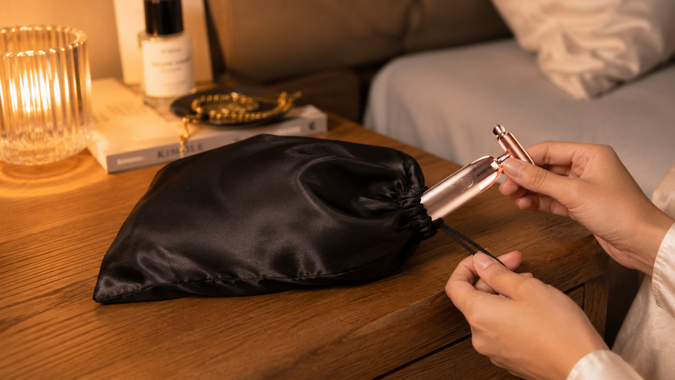 Satin Drawstring Bags for Discreet Storage of Adult Toys and Lingerie
