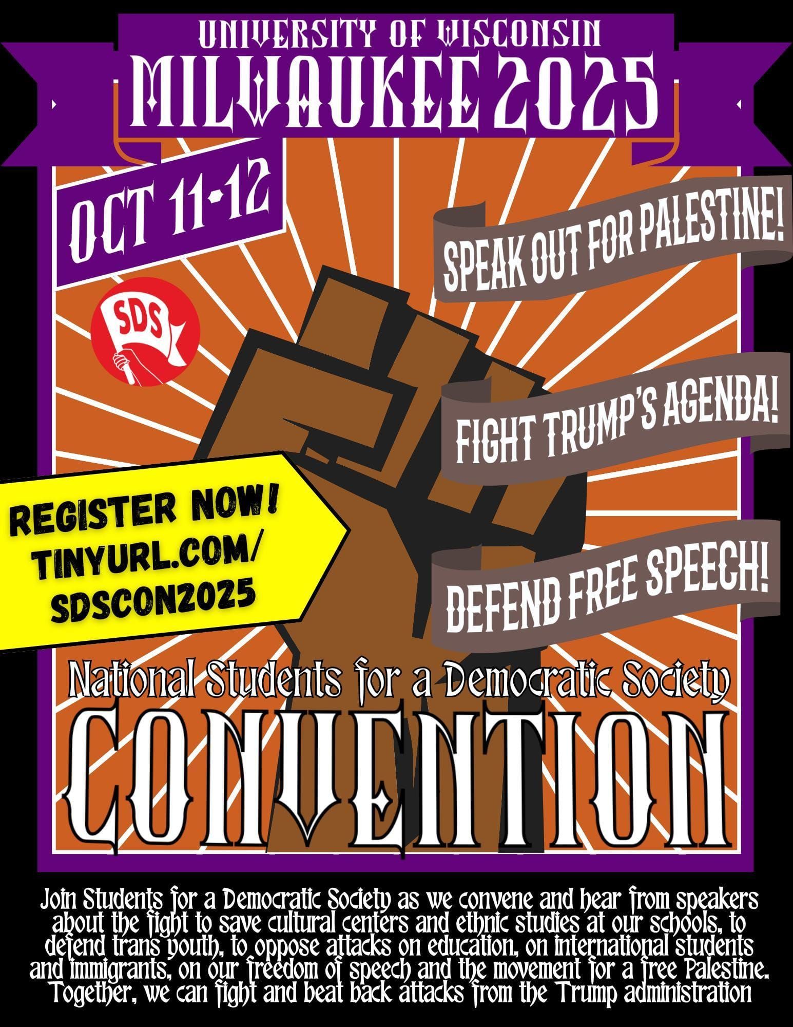 Register Now for the 2025 SDS National Convention!