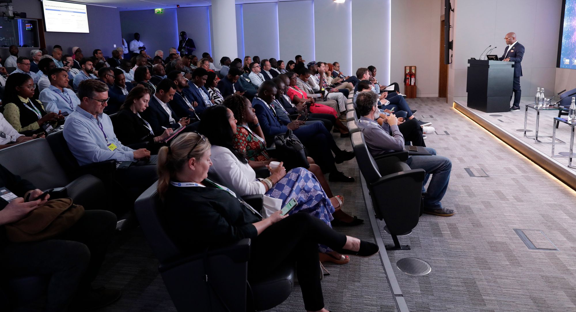 One of the many insightful presentations