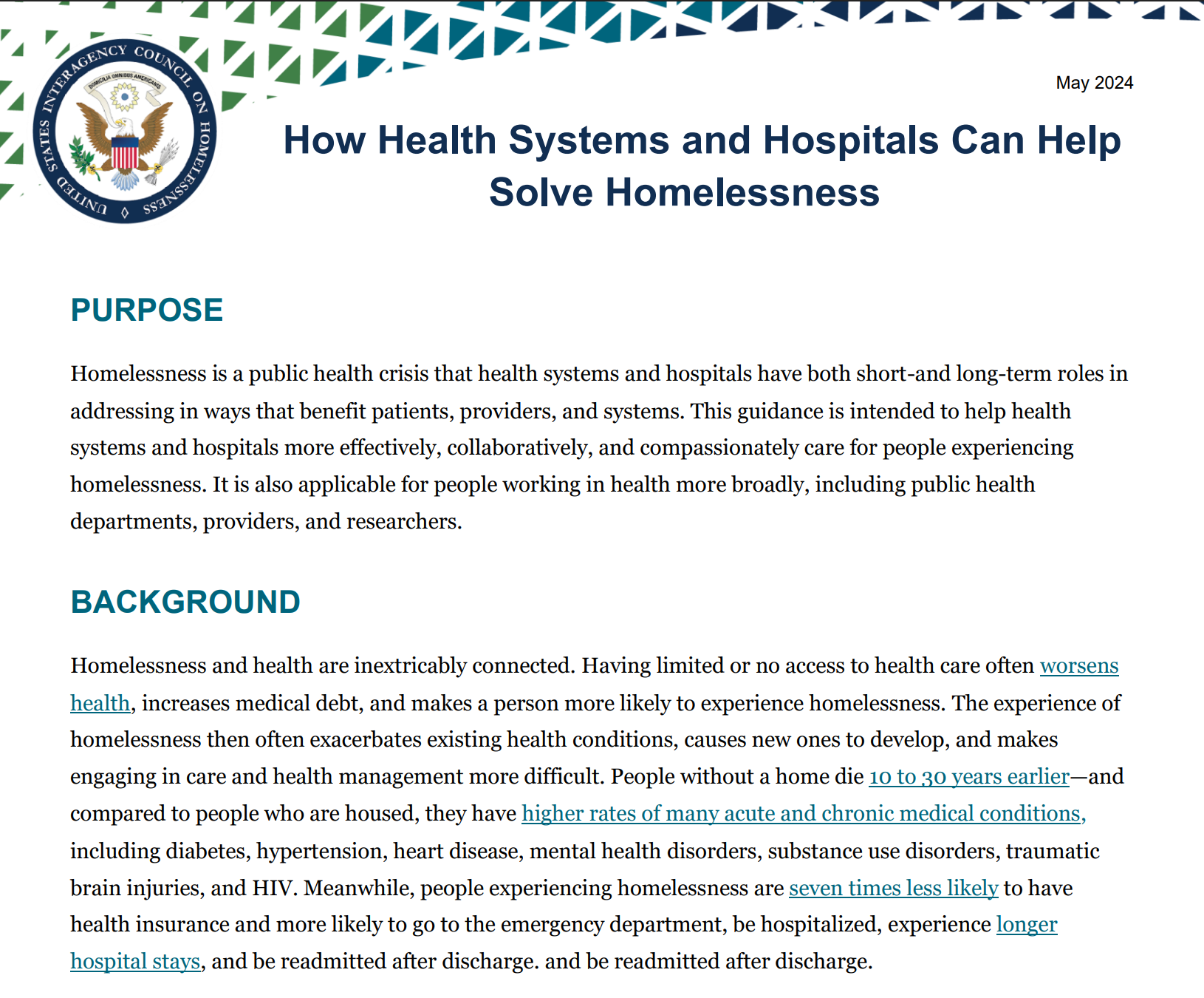 How Health Systems and Hospitals Can Help Solve Homelessness