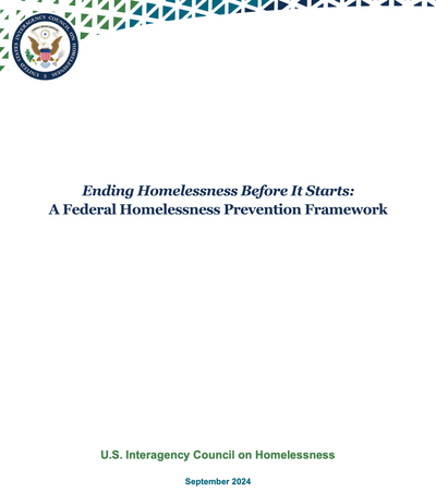 Ending Homelessness Before It Starts: A Federal Homelessness Prevention Framework