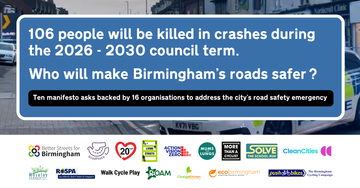 10 asks to address the road safety emergency