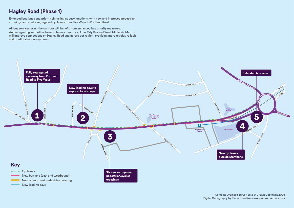 Our response to early plans for Hagley Road