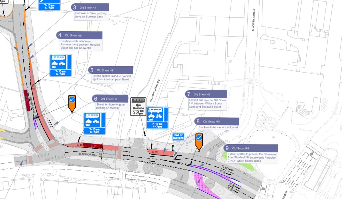 Our response to proposals for bus priority in the city centre