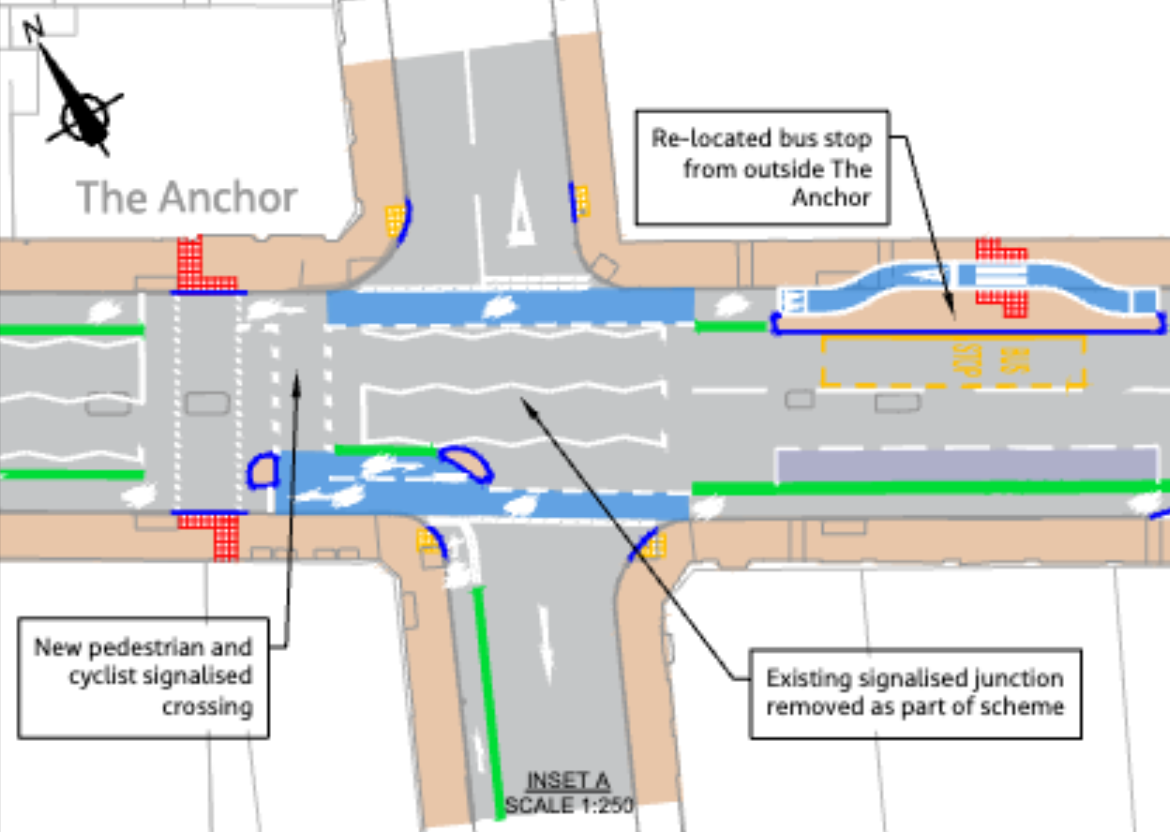 Our response to the Bradford Street cycle lane consultation
