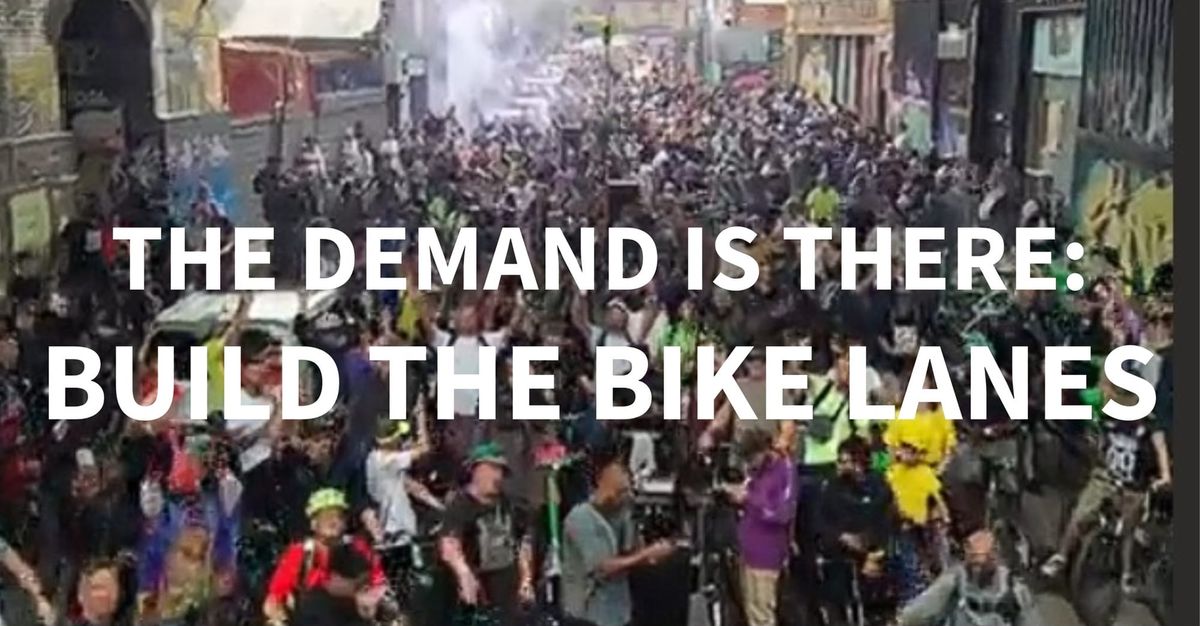 Open letter with Dom Whiting requesting a faster rollout of a safe cycle network in Birmingham