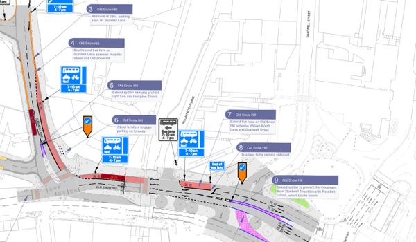 Our response to proposals for bus priority in the city centre