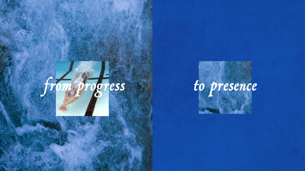 From progress to presence: shifting our relationship to time by Ida Persson