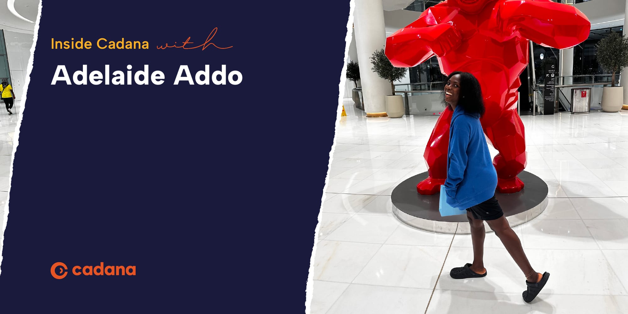 "Cadana is a unique blend of innovation and impact" - Adelaide, Compliance at Cadana