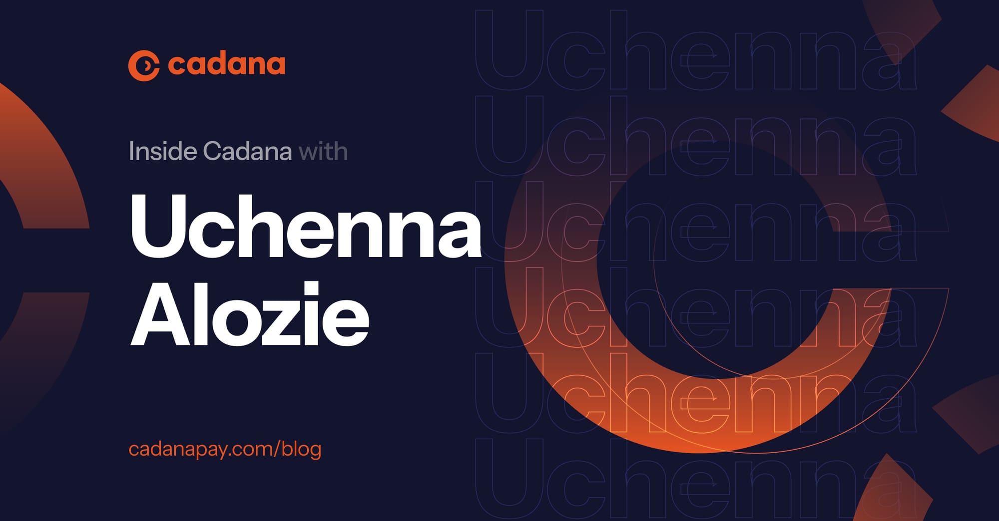 Meet Uchenna Alozie: a software engineer with a twist.