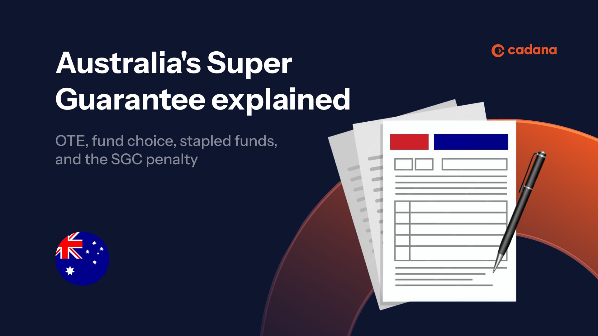 Australia's Super Guarantee explained: OTE, fund choice, stapled funds, and the SGC penalty