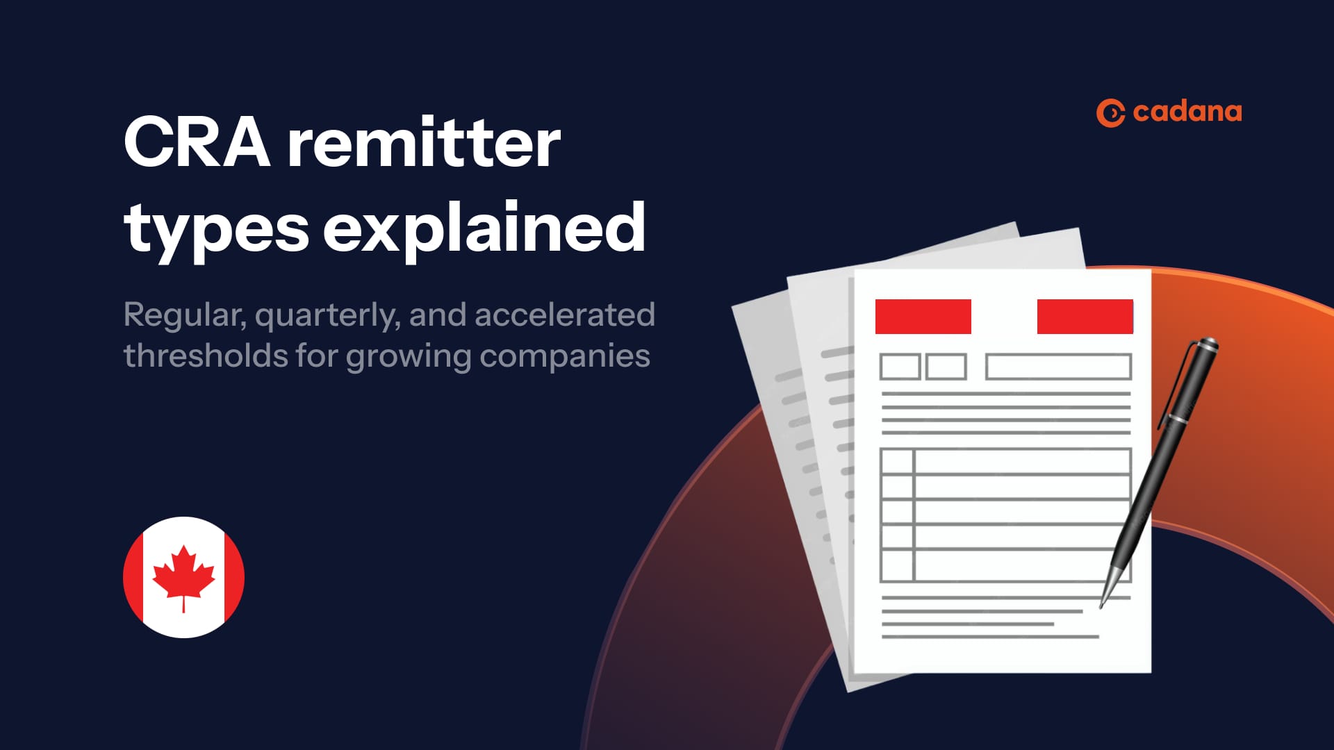 (Canada) CRA remitter types explained: regular, quarterly, and accelerated thresholds for growing companies