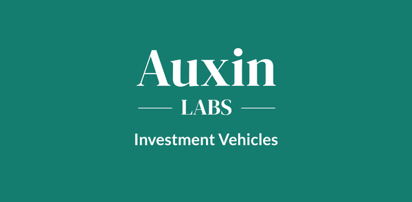 Auxin Labs Investment Vehicles Header