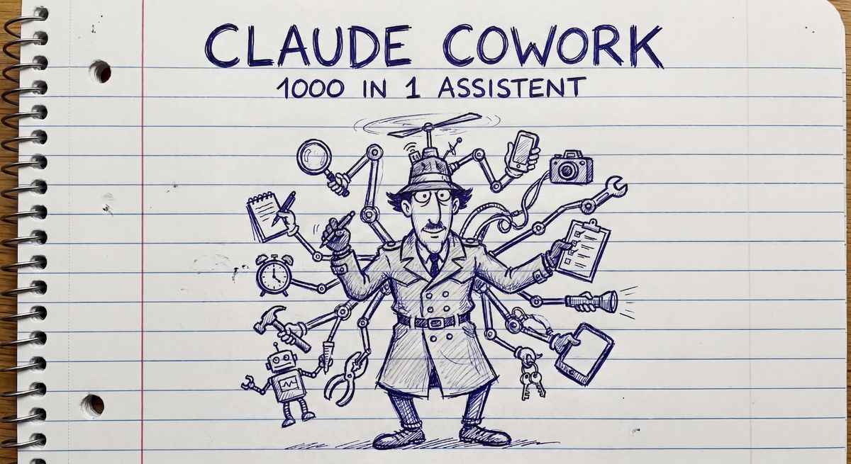 Claude Cowork. De 1000-in-1 assistent die ik altijd al zocht