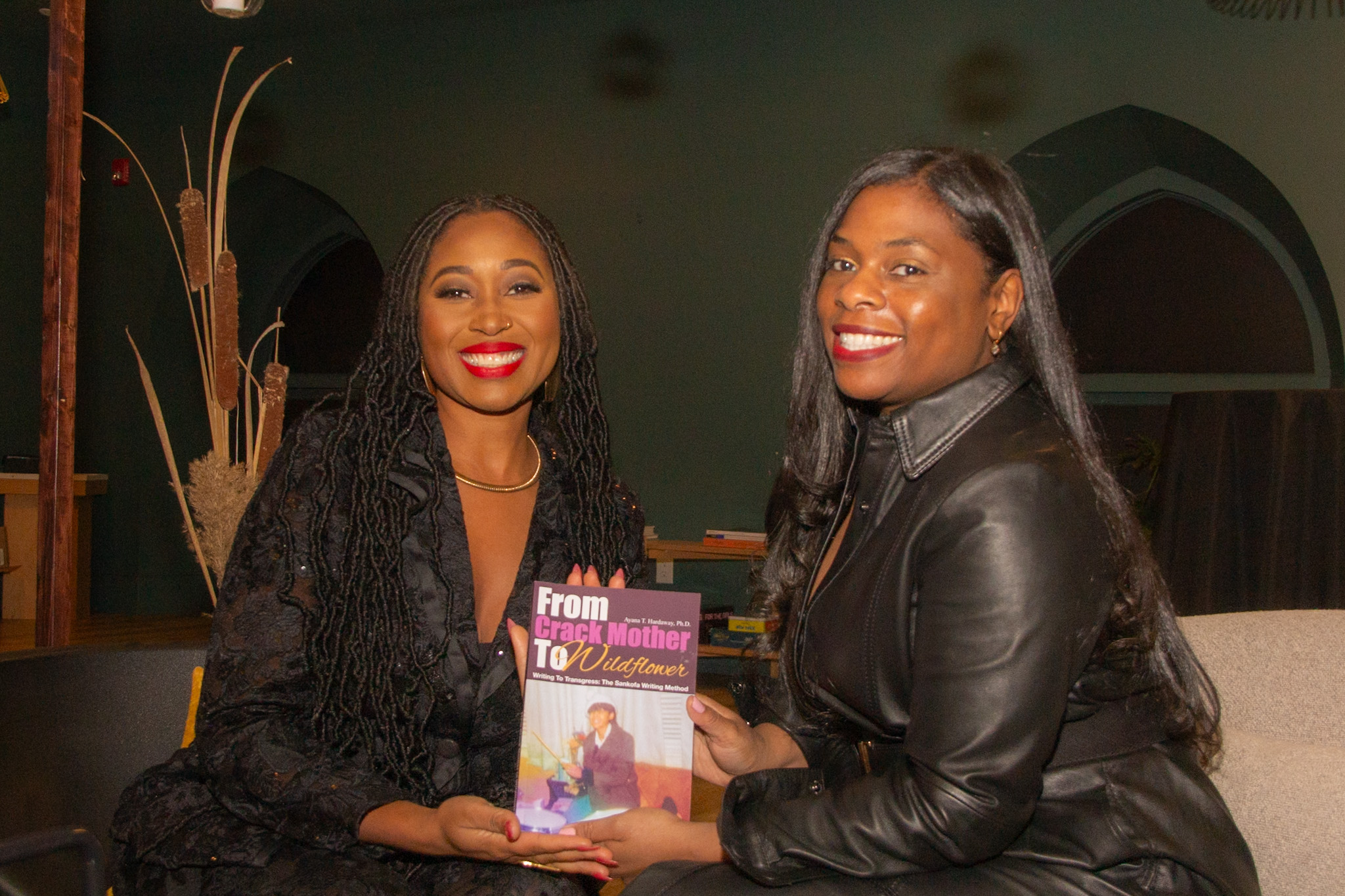 Dwight Woolford (in the photo is Dr. Ayana Hardaway and Nichelle Polston)