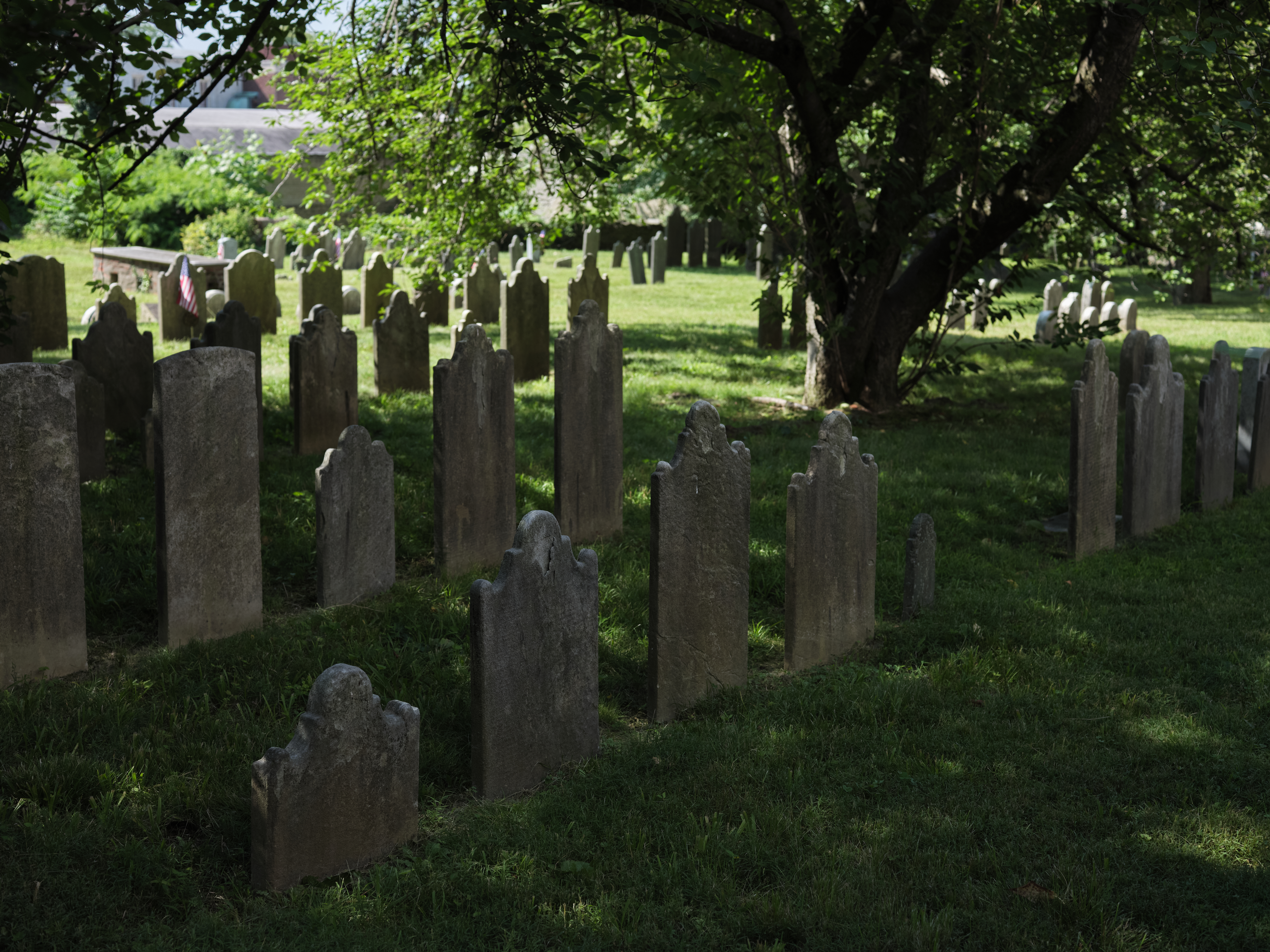 Credit: Hannah Price. Upper Burying Ground of Germantown.