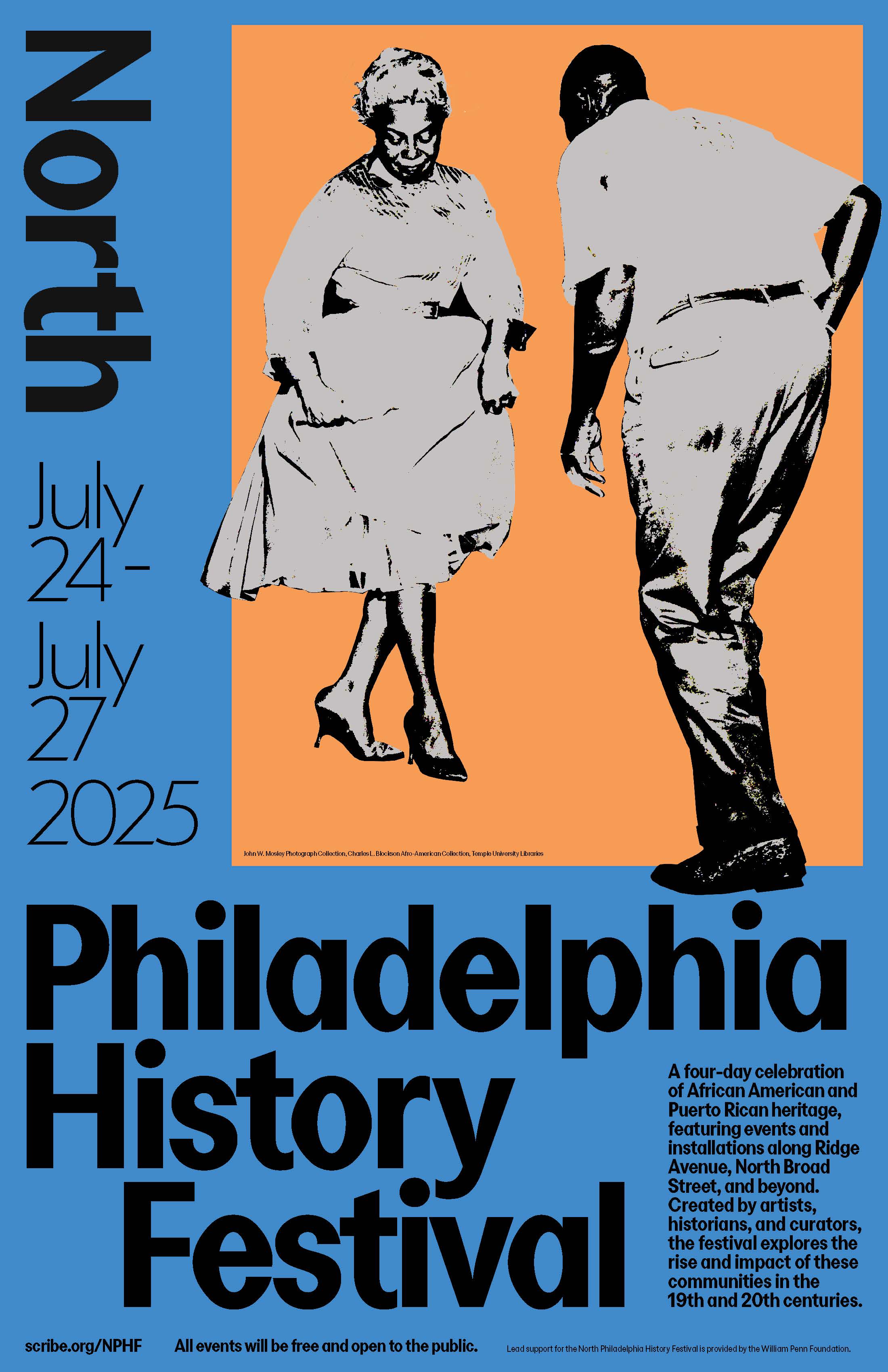 Poster for the North Philadelphia History Festival