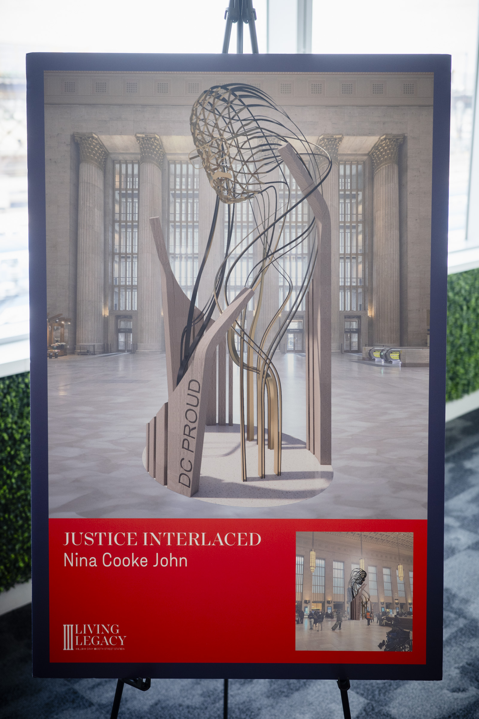 Rendering of Nina Cooke John's proposed installation. Photo by Amanda Berg