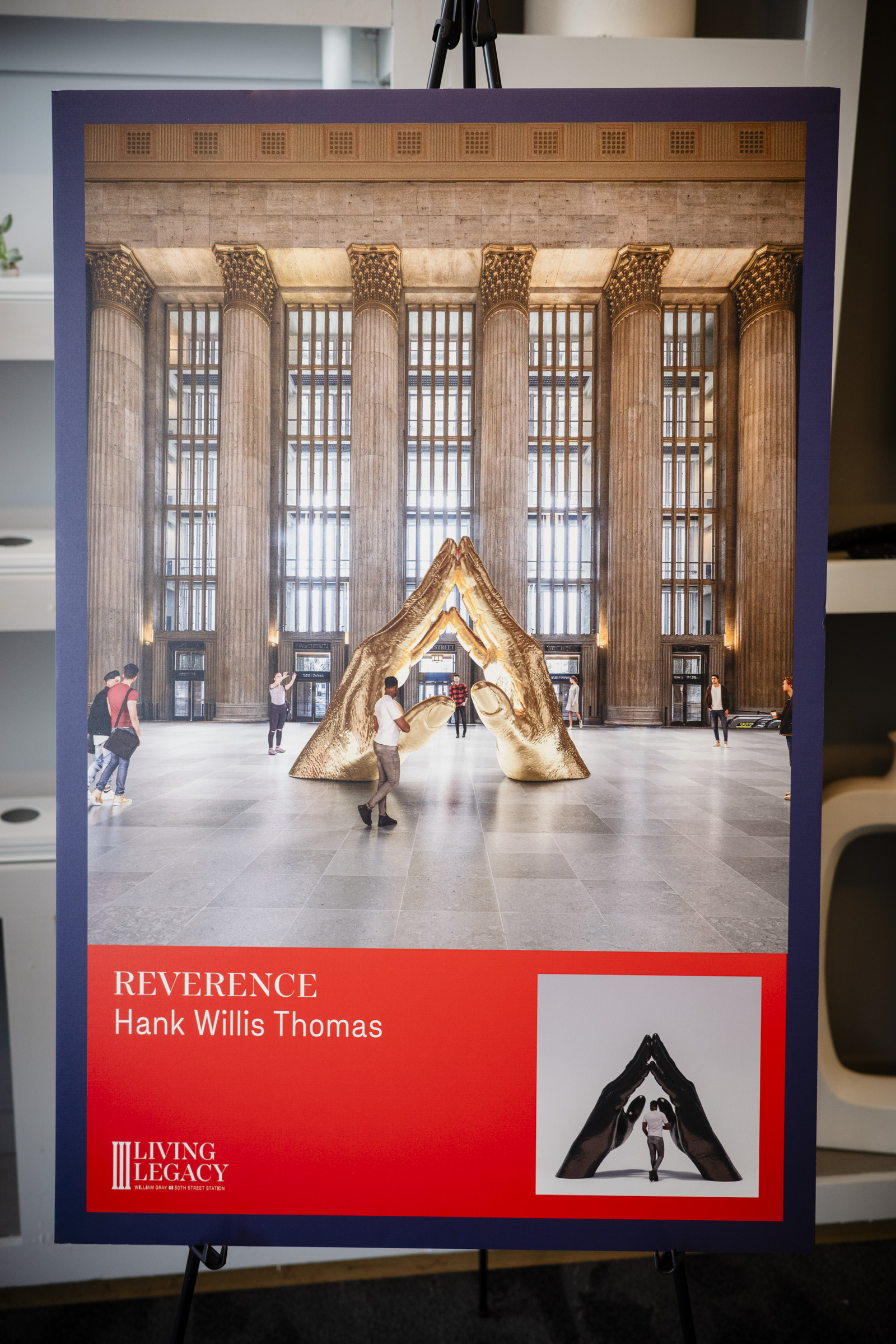 Rendering of Hank Willis Thomas's proposed installation. Photo by Amanda Berg.