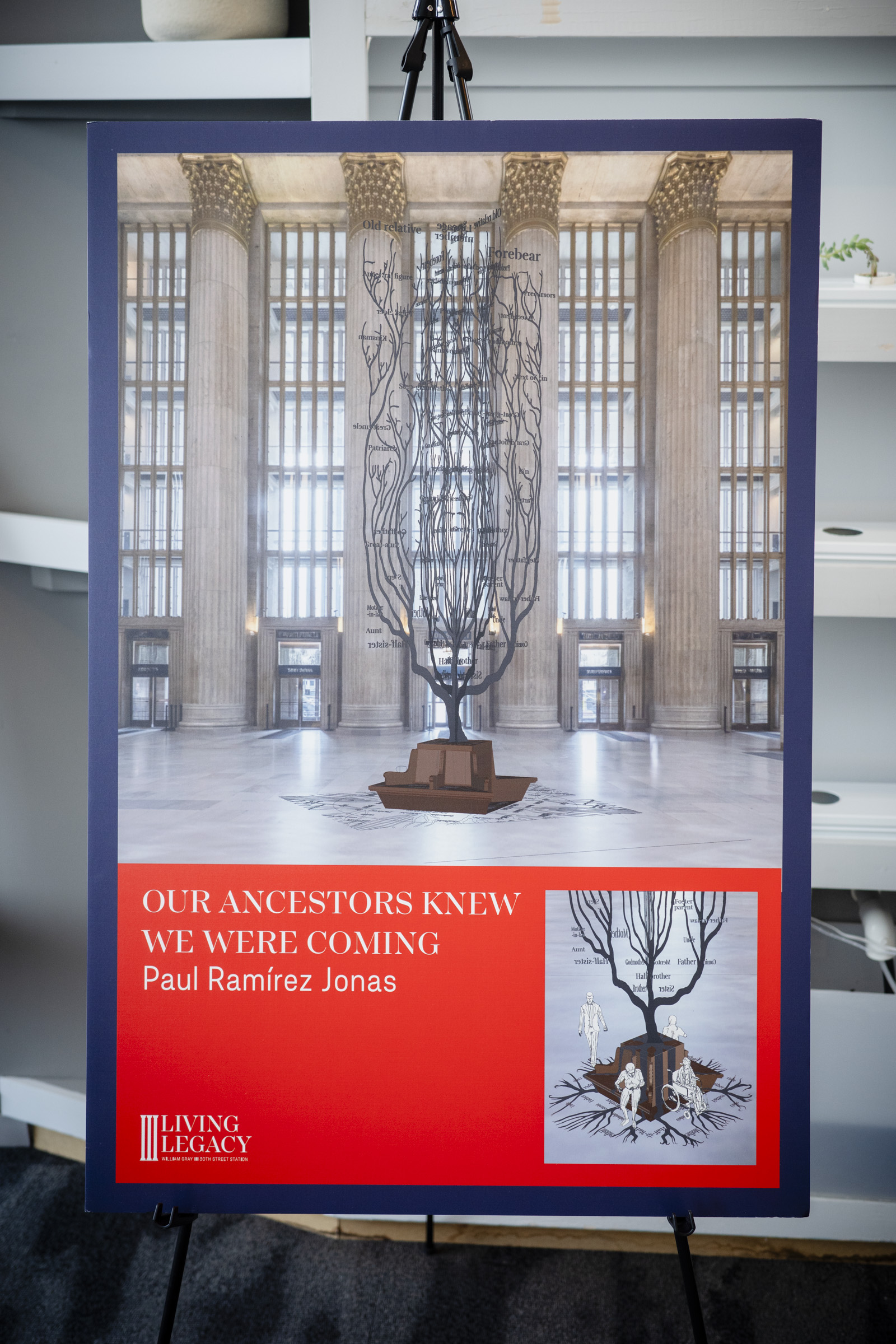 Rendering of Paul Ramirez Jonas's proposed installation. Photo by Amanda Berg