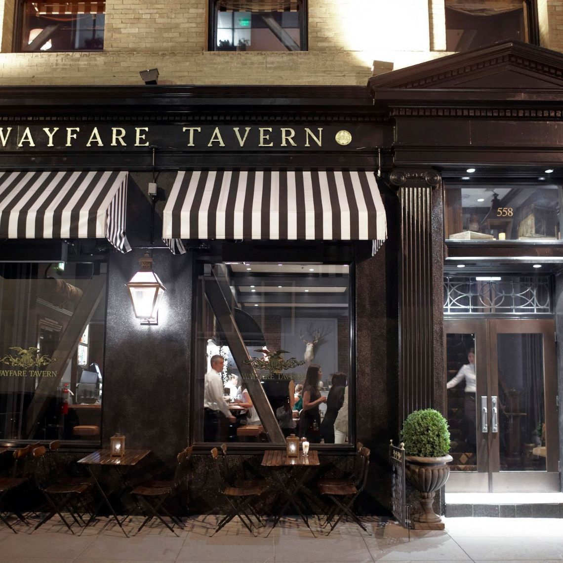 British vibes and American food at Wayfare Tavern, FiDi