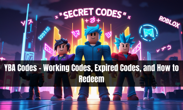 YBA Codes – Working Codes, Expired Codes, and How to Redeem (August 2025 Guide)