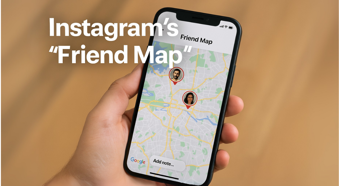 Instagram’s 'Friend Map': Live Location Sharing