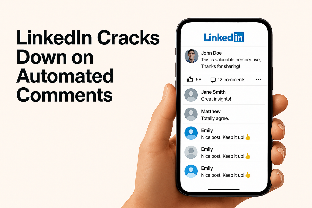 LinkedIn Moves Against Fake Engagement