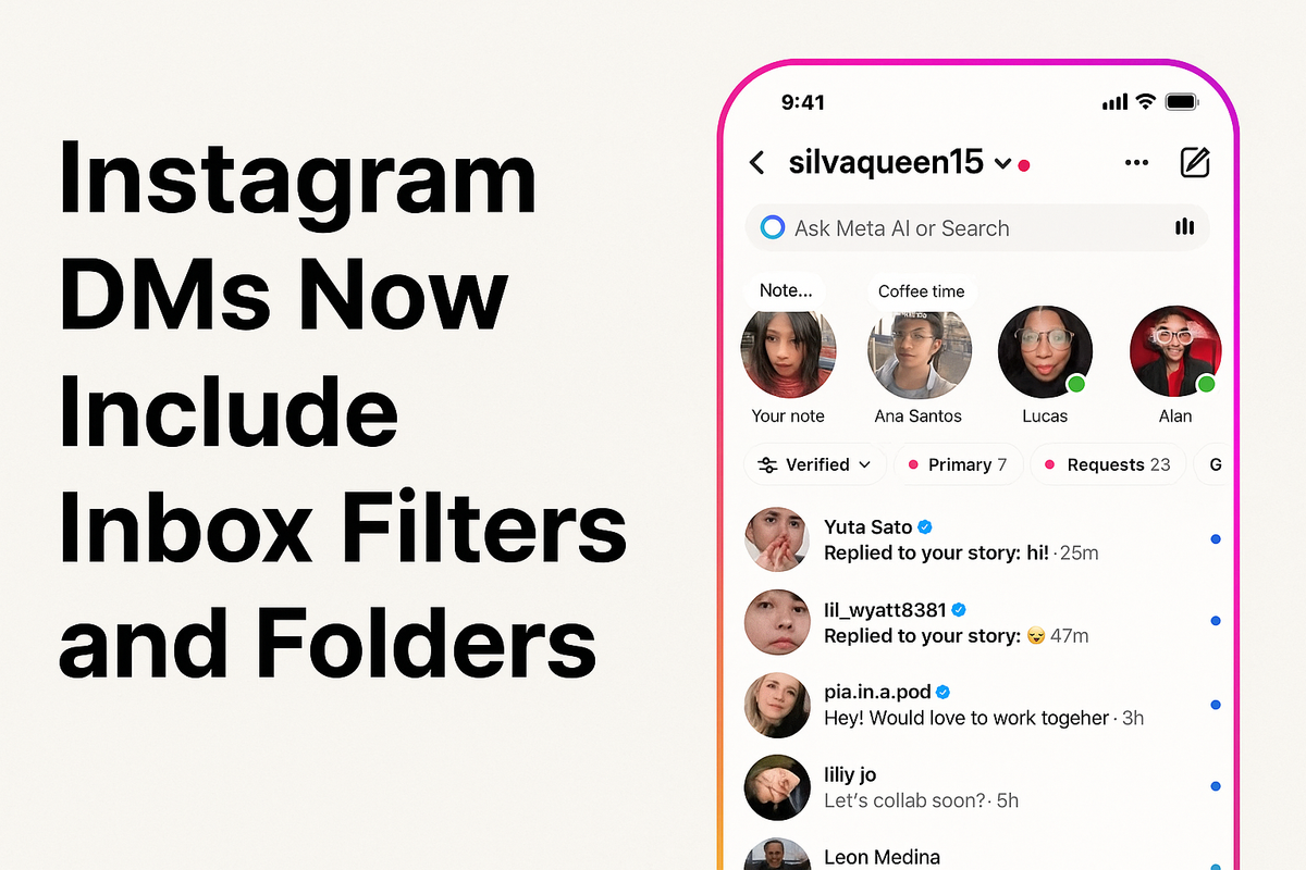 Managing Your Instagram DMs Just Got Easier